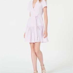 French Connection Lavender Wrap Dress